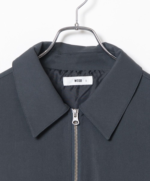 WEGO(ウィゴー)の「WEGO/フラップポケットZIPブルゾン(ブルゾン・メンズ・ブラック/ブルー系その他・MEDIUM/LARGE)」の21枚目の写真