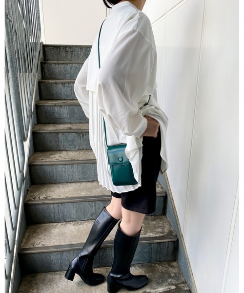 MLI'A（エムリア）の「フェイクウールショート／パンツ（その他パンツ・レディース・ブラック/グリーン/ライトベージュ・FREE）」の14枚目の写真