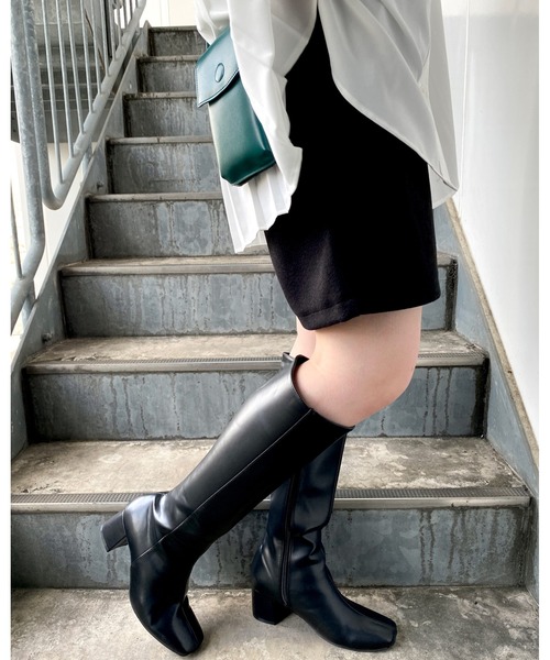 MLI'A（エムリア）の「フェイクウールショート／パンツ（その他パンツ・レディース・ブラック/グリーン/ライトベージュ・FREE）」の9枚目の写真