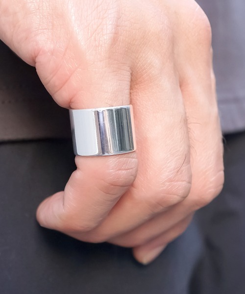 SBG(エスビー)の「SBG シンプルリング(リング・メンズ・シルバー/ゴールド/シルバー系その他/ゴールド系その他/シルバー系その他2/ゴールド系その他2・12号/14号/FREE)」の4枚目の写真