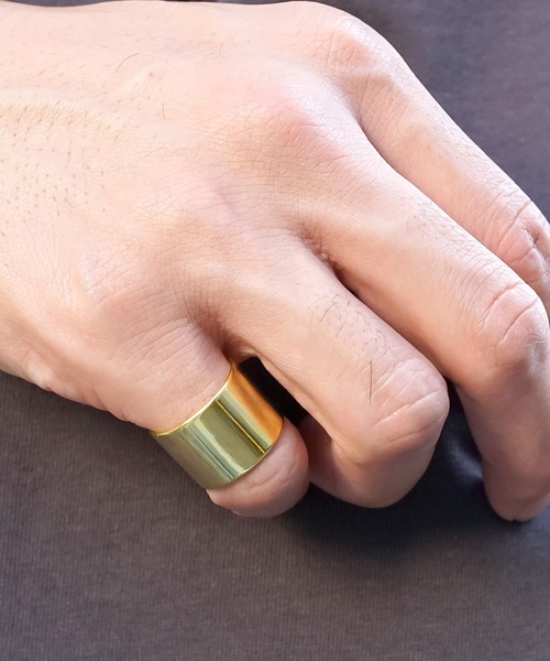 SBG(エスビー)の「SBG シンプルリング(リング・メンズ・シルバー/ゴールド/シルバー系その他/ゴールド系その他/シルバー系その他2/ゴールド系その他2・12号/14号/FREE)」の6枚目の写真