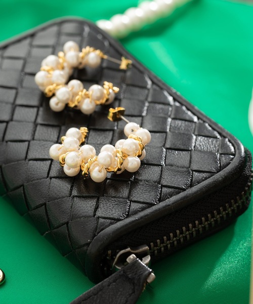 ANOH（アノー）の「パールツイストピアス（ピアス（両耳用）・レディース・シルバー/ゴールド・FREE）」の3枚目の写真