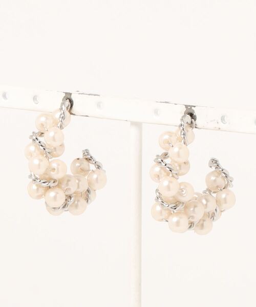 ANOH（アノー）の「パールツイストピアス（ピアス（両耳用）・レディース・シルバー/ゴールド・FREE）」の16枚目の写真