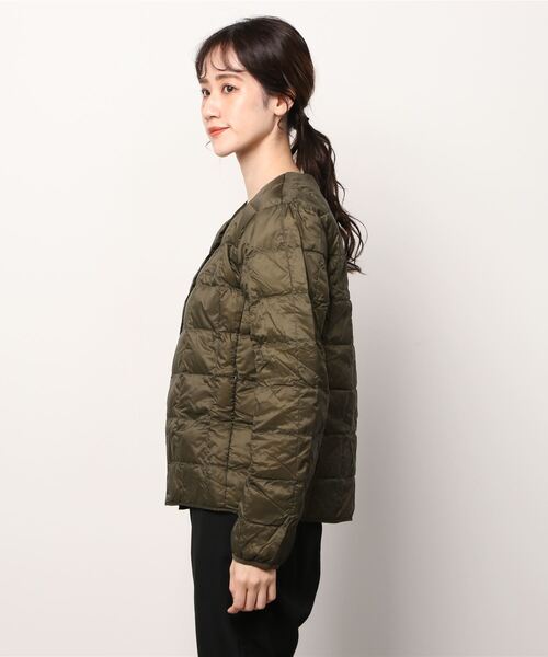 Gramicci(グラミチ)の「【GRAMICCI × TAION】INNER DOWN JACKET(ダウンジャケット/コート・メンズ・ブラック/ベージュ/オリーブ・X-LARGE/SMALL/LARGE/XX-LARGE/MEDIUM)」の6枚目の写真