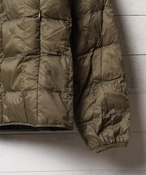 Gramicci(グラミチ)の「【GRAMICCI × TAION】INNER DOWN JACKET(ダウンジャケット/コート・メンズ・ブラック/ベージュ/オリーブ・X-LARGE/SMALL/LARGE/XX-LARGE/MEDIUM)」の10枚目の写真