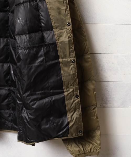 Gramicci(グラミチ)の「【GRAMICCI × TAION】INNER DOWN JACKET(ダウンジャケット/コート・メンズ・ブラック/ベージュ/オリーブ・X-LARGE/SMALL/LARGE/XX-LARGE/MEDIUM)」の15枚目の写真