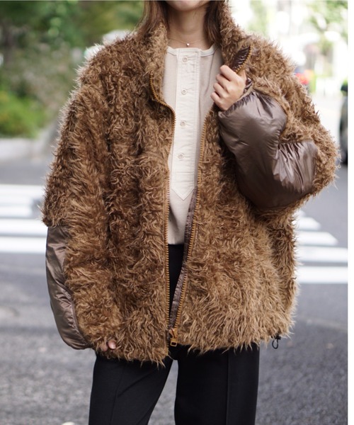 SUNNY  SPORTS（サニースポーツ）の「SUNNY SPORTS/サニースポーツ CURLY FLEECE BIGGEST TYPE 1（その他アウター・メンズ・ベージュ/ブラウン/ブラック・LARGE/MEDIUM/SMALL）」の20枚目の写真