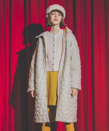 WN69 MANTEAU リバーシブルロングプードルコート