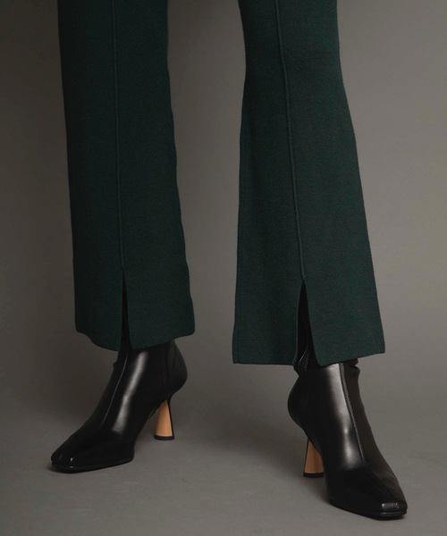 ANT（アント）の「スリットラインニットパンツ【ANT】（その他パンツ・レディース・ブラック/グリーン/ライトグリーン・FREE）」の17枚目の写真