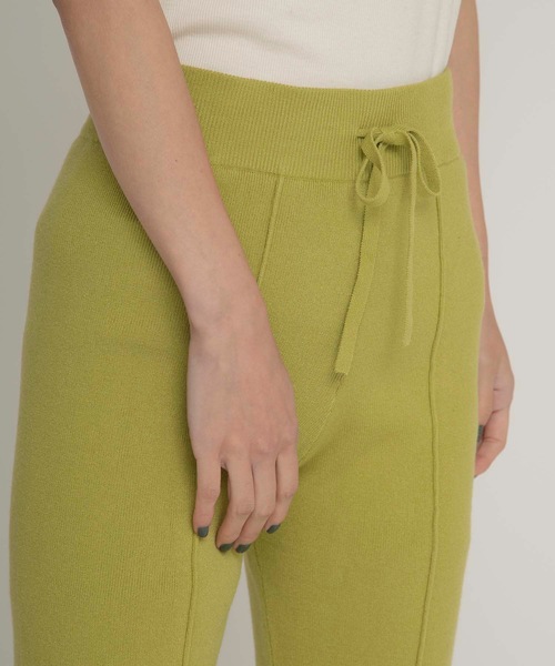 ANT（アント）の「スリットラインニットパンツ【ANT】（その他パンツ・レディース・ブラック/グリーン/ライトグリーン・FREE）」の19枚目の写真