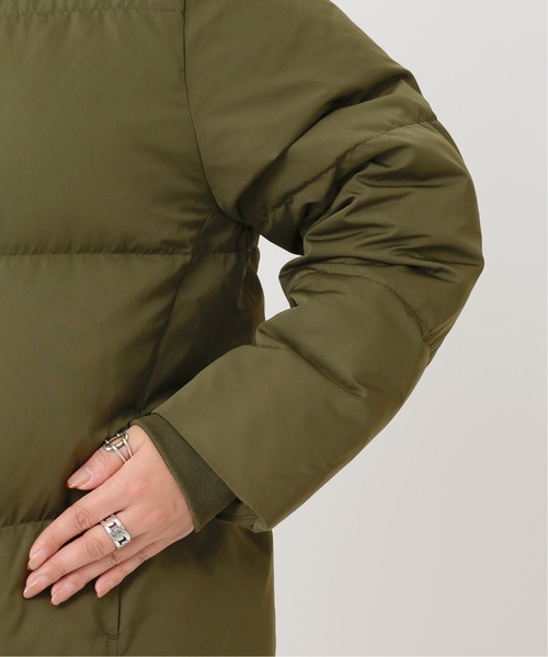 Simplicite(サンプリシテ)の「マフラーツキショートダウン(その他アウター・レディース・ホワイト/ブラック/カーキ・FREE)」の14枚目の写真