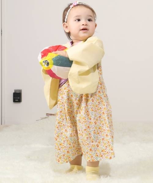 ベビードール  袴ロンパース BABYDOLL ベビードール 袴ロンパース グリーン 80cm 90cm｜Yahoo