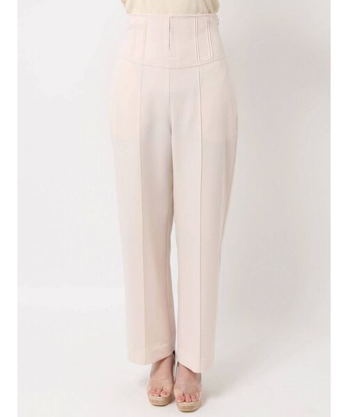 LAGUNAMOON(ラグナムーン)の「ウエストピンタックデザインパンツ(その他パンツ・レディース・アイボリー/ピンク/ベージュ・SMALL/MEDIUM)」の4枚目の写真