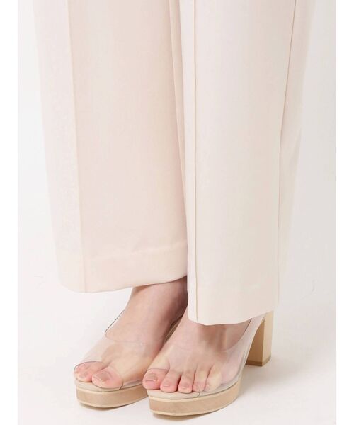 LAGUNAMOON(ラグナムーン)の「ウエストピンタックデザインパンツ(その他パンツ・レディース・アイボリー/ピンク/ベージュ・SMALL/MEDIUM)」の10枚目の写真