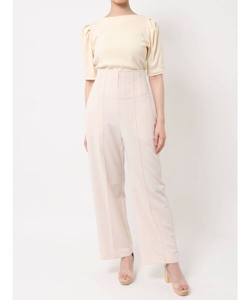 LAGUNAMOON(ラグナムーン)の「ウエストピンタックデザインパンツ(その他パンツ・レディース・アイボリー/ピンク/ベージュ・SMALL/MEDIUM)」の11枚目の写真