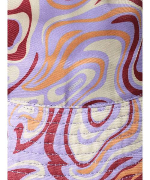 jouetie（ジュエティ）の「マーブルパターンバケットハット（ハット・レディース・パープル/ブラウン/アイボリー・FREE）」の5枚目の写真