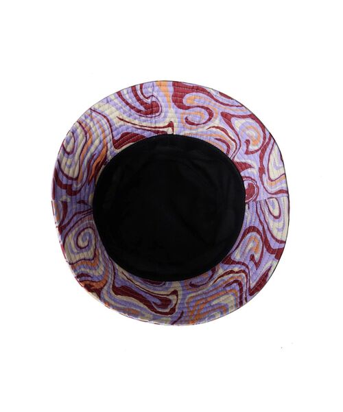 jouetie（ジュエティ）の「マーブルパターンバケットハット（ハット・レディース・パープル/ブラウン/アイボリー・FREE）」の17枚目の写真