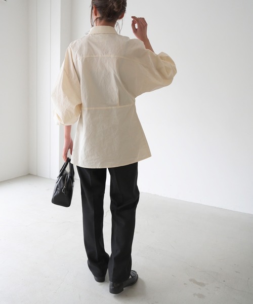 CANAL JEAN（キャナルジーン）の「El mar(エルマール) NEWウォームトラウザー（その他パンツ・レディース・ブラック/グレー/ブラウン・SMALL/MEDIUM）」の6枚目の写真