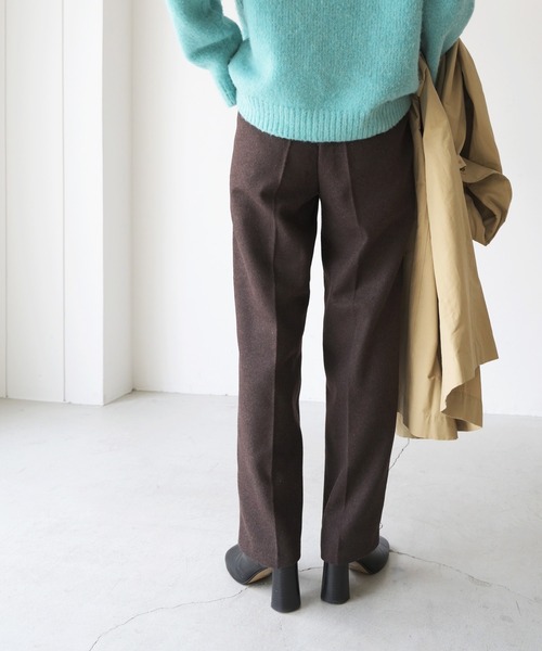 CANAL JEAN（キャナルジーン）の「El mar(エルマール) NEWウォームトラウザー（その他パンツ・レディース・ブラック/グレー/ブラウン・SMALL/MEDIUM）」の11枚目の写真