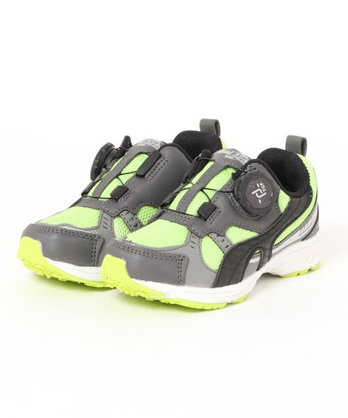 DIAL DRIVE（ダイヤルドライブ）の「《DIAL DRIVE》ダイヤルDRIVEオリジナル2（スニーカー・キッズ・ブラック/ネイビー/グリーン/カーキ/ホワイト/オレンジ・23.0cm/19.0cm/22.5cm/21.0cm/20.0cm/21.5cm/22.0cm/17.0cm/18.0cm）」の4枚目の写真