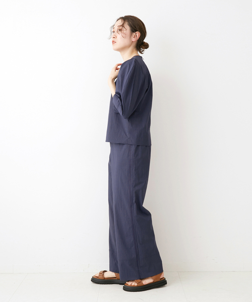 IENA(イエナ)の「&NAVY パジャマパンツ◆(その他パンツ・レディース・ネイビー・40/38/36/34)」の16枚目の写真