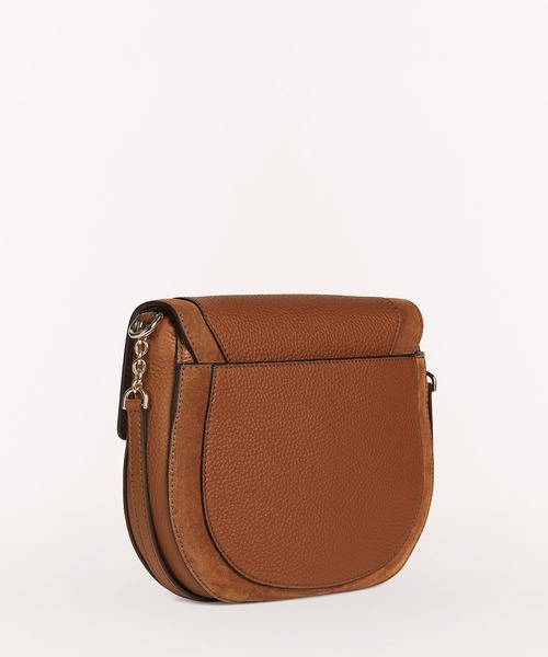 新品 FURLA フルラ クラブ2 ミニ ショルダーバッグ ブラウン レザー 新品 FURLA フルラ クラブ2 ミニ ショルダーバッグ ブラウン レザー