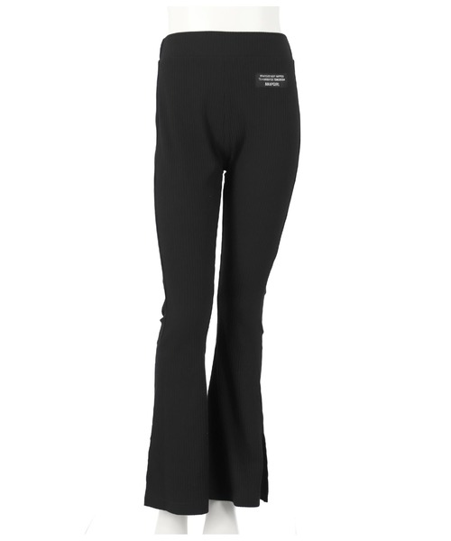 ANAP GｉRL（アナップガール）の「リブフレアパンツ（その他パンツ・キッズ・グレー/ベージュ/ブラック・XS/S/M）」の20枚目の写真