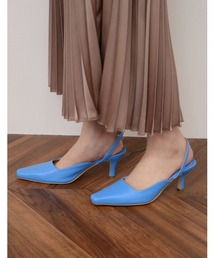 Re:EDIT | バックストラップポインテッドトゥミュールパンプス(パンプス)