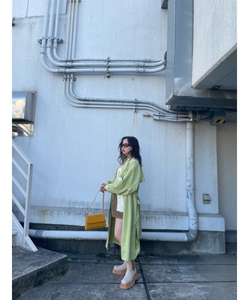 SLY（スライ）の「BLEACH CORDUROY S/SK ブリーチ コーデュロイ ミニスカート（スカート・レディース・ピンク/キャメル・0/1/2）」の12枚目の写真