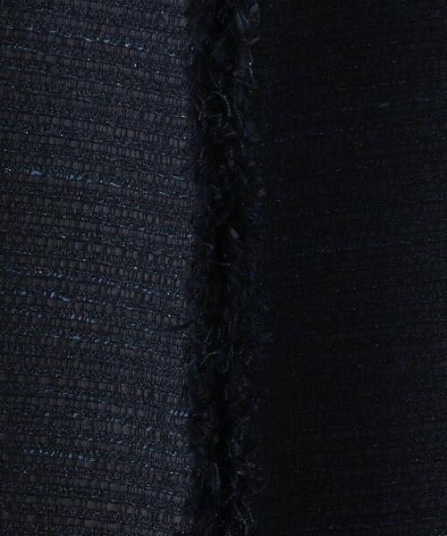 UNITED ARROWS（ユナイテッドアローズ）の「＜UNITED ARROWS＞ラメツイード ノーカラー ジャケット P（ノーカラージャケット・レディース・ネイビー/ナチュラル・40/38/36/34）」の16枚目の写真