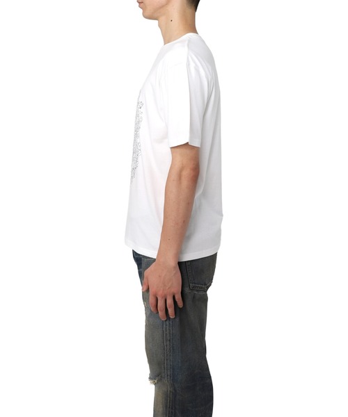 MYne(マイン)の「【MYne】Orgy Printed Half Sleeve T-shirt(Tシャツ/カットソー・メンズ・ホワイト/ブラック・S/M/L)」の5枚目の写真