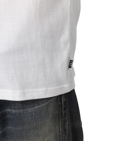 MYne(マイン)の「【MYne】Orgy Printed Half Sleeve T-shirt(Tシャツ/カットソー・メンズ・ホワイト/ブラック・S/M/L)」の9枚目の写真