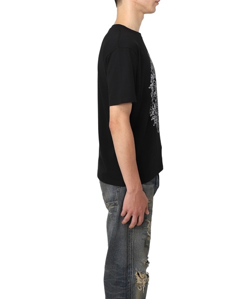 MYne(マイン)の「【MYne】Orgy Printed Half Sleeve T-shirt(Tシャツ/カットソー・メンズ・ホワイト/ブラック・S/M/L)」の12枚目の写真