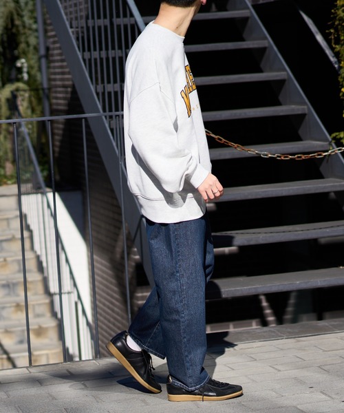 【WEB・一部店舗限定】ヘヴィウェイトカレッジロゴビッグスウェット