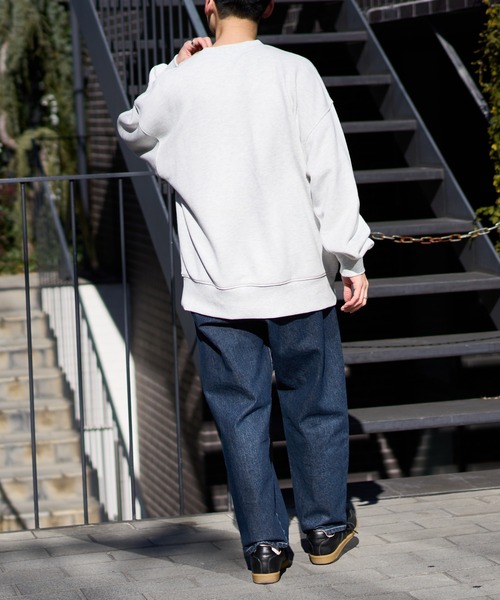 【WEB・一部店舗限定】ヘヴィウェイトカレッジロゴビッグスウェット