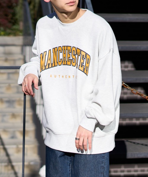 【WEB・一部店舗限定】ヘヴィウェイトカレッジロゴビッグスウェット