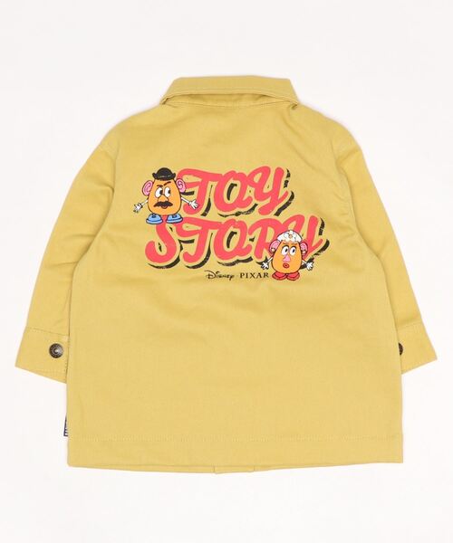 Disney(ディズニー)の「ディズニー キャラ ワッペン ワークジャケット 6221K(ブルゾン・キッズ・マスタード・80cm/90cm/110cm/100cm/120cm/130cm/140cm)」の3枚目の写真