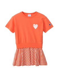 Champion（チャンピオン）の「【Champion/チャンピオン】キッズ キャンパス ショートスリーブT-ワンピース（ワンピース・キッズ）」