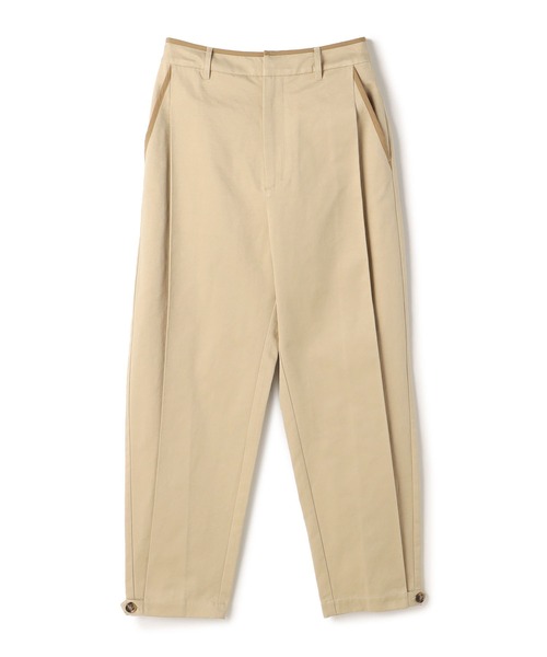 ReNorm(リノーム)の「【pocoコラボ】タックテーパードパンツ(スラックス・レディース・カーキ/ベージュ・S/M)」の21枚目の写真