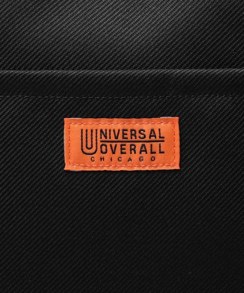 UNIVERSAL OVERALL(ユニバーサルオーバーオール)の「カルゼ調ポリエステル トートバッグ / ショルダーバッグ / 大容量 / 大きめ / PC対応(トートバッグ・メンズ・ブラック・FREE)」の13枚目の写真