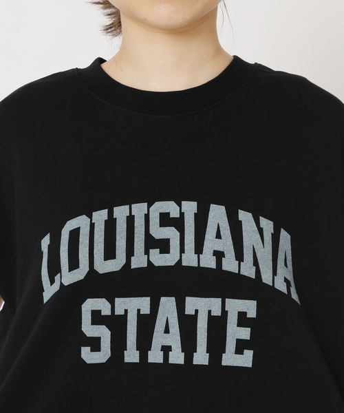 セール】ロゴスウェット フレンチスリーブ（Tシャツ/カットソー
