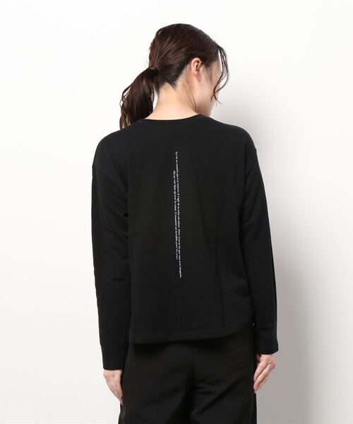 KOBE LETTUCE（コウベレタス）の「前後2Wayプリントライトスウェットトップス（スウェット・レディース・ピンク/ホワイト/ブラック・FREE）」の8枚目の写真