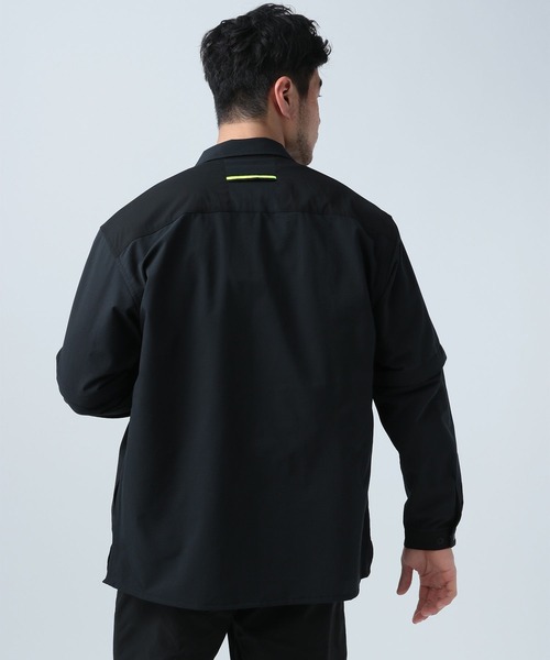 HELLY HANSEN（ヘリーハンセン）の「【HELLY HANSEN（ヘリーハンセン）】スラックシャツ（シャツ/ブラウス・メンズ・ブラック/オリーブ・MEDIUM/LARGE）」の5枚目の写真