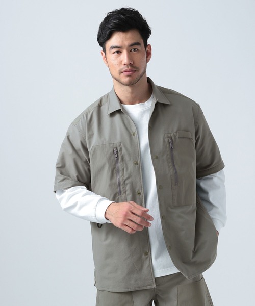 HELLY HANSEN（ヘリーハンセン）の「【HELLY HANSEN（ヘリーハンセン）】スラックシャツ（シャツ/ブラウス・メンズ・ブラック/オリーブ・MEDIUM/LARGE）」の8枚目の写真