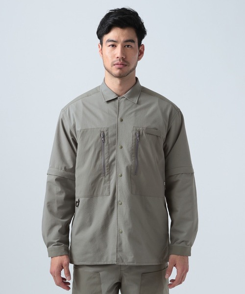HELLY HANSEN（ヘリーハンセン）の「【HELLY HANSEN（ヘリーハンセン）】スラックシャツ（シャツ/ブラウス・メンズ・ブラック/オリーブ・MEDIUM/LARGE）」の9枚目の写真
