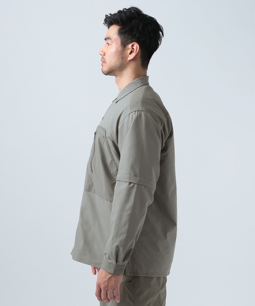 HELLY HANSEN（ヘリーハンセン）の「【HELLY HANSEN（ヘリーハンセン）】スラックシャツ（シャツ/ブラウス・メンズ・ブラック/オリーブ・MEDIUM/LARGE）」の10枚目の写真