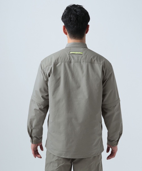 HELLY HANSEN（ヘリーハンセン）の「【HELLY HANSEN（ヘリーハンセン）】スラックシャツ（シャツ/ブラウス・メンズ・ブラック/オリーブ・MEDIUM/LARGE）」の11枚目の写真