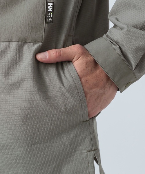 HELLY HANSEN（ヘリーハンセン）の「【HELLY HANSEN（ヘリーハンセン）】スラックシャツ（シャツ/ブラウス・メンズ・ブラック/オリーブ・MEDIUM/LARGE）」の14枚目の写真