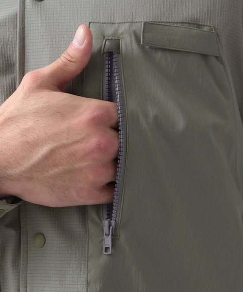 HELLY HANSEN（ヘリーハンセン）の「【HELLY HANSEN（ヘリーハンセン）】スラックシャツ（シャツ/ブラウス・メンズ・ブラック/オリーブ・MEDIUM/LARGE）」の17枚目の写真