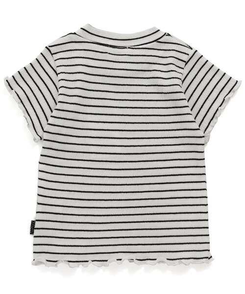Seraph（セラフ）の「ベーシック楊柳カットソーTシャツ（Tシャツ/カットソー・キッズ・ピンク/ネイビー/ミント/オフホワイト/アイボリー/ブラック・110/120/140/80/130/100/90/95）」の10枚目の写真